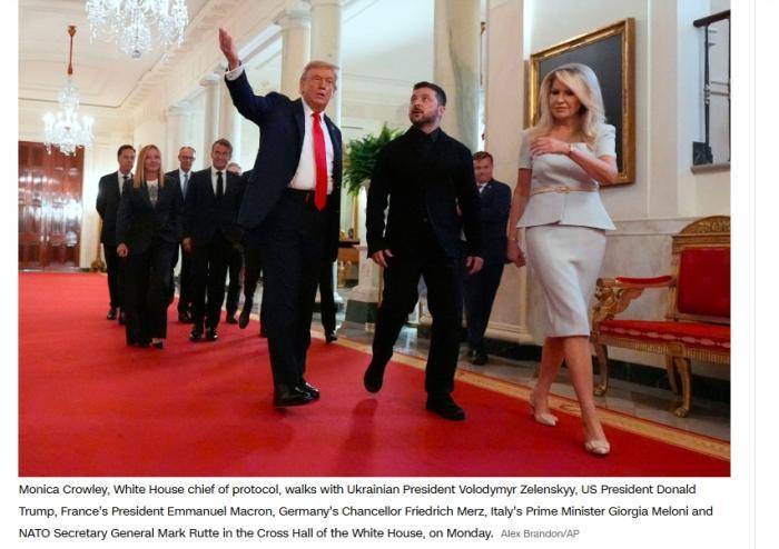 时隔半年,泽连斯基再入白宫会晤特朗普,美乌欧都谈了啥?