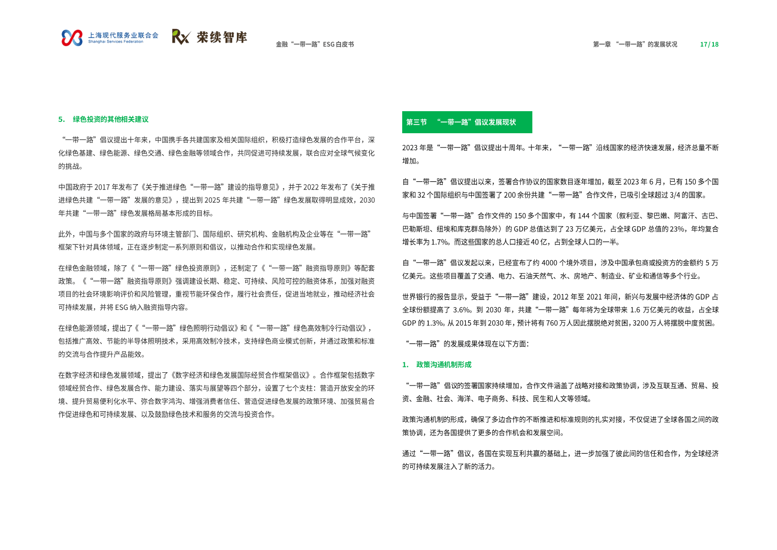 2025金融一带一路ESG白皮书